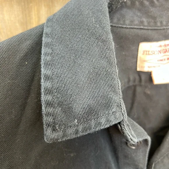 Filson Black Button Up - Picture 5 of 5